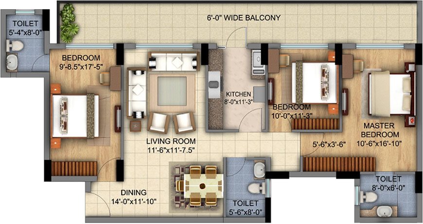 5 bed fully detach smart home duplex with pool